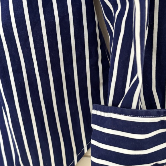 RALPH LAUREN SPORT LADIES BLOUSE STRIPED SIZE 6 - Picture 2 of 7